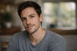 Clean sharp photo after AI denoise removes image grain