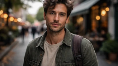 Clean vibrant enhanced photo after AI image enhancer removes noise and corrects lighting